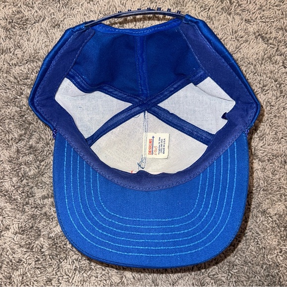 VTG Texas Foundries Lufkin Oilfield Equipment Snapback Rope Cap Hat Made USA - Picture 3 of 4